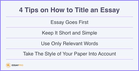 how to choose the perfect title for your essay